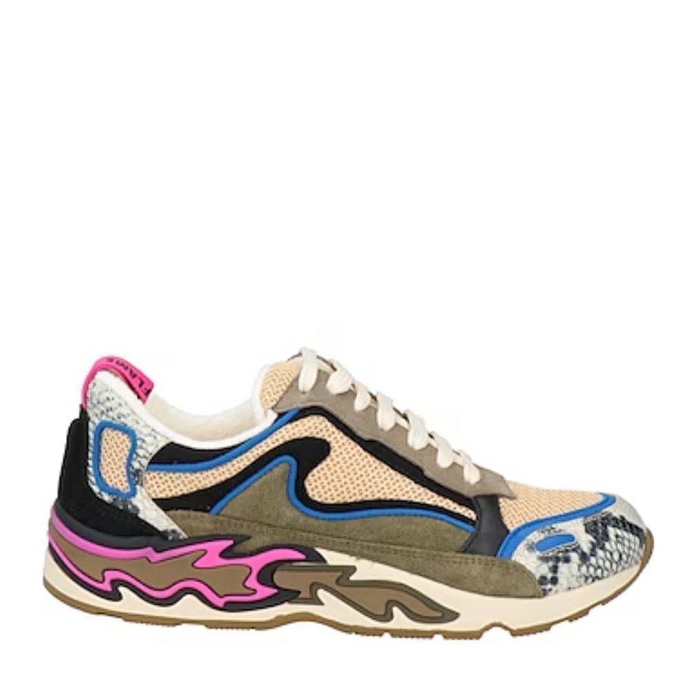 $295 New in Box Sandro Flame panelled sneakers Sz 36